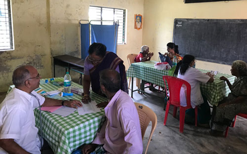 Sreyes Arogya health program at Polagam Foundation